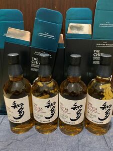 即決価格 送料無料 新品未開封 定価以下 SUNTORY 知多 4本セット カートン4枚付き