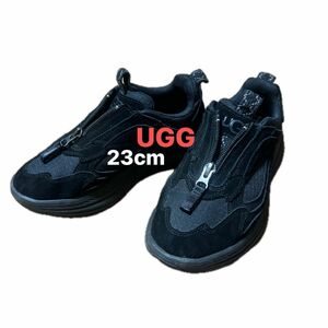 お買い得！！UGG★黒 スニーカー★23センチ★新品同様★ブラック