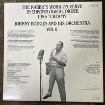 JOHNNY HODGES CREAMY / ジョニー・ホッジス　クリーミー フランス盤　_画像7