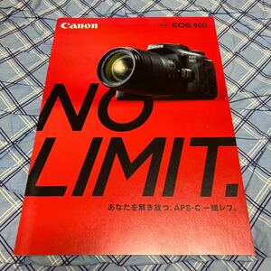 Canon キャノン　　EOS 90D カメラカタログ 2020.2 　1冊　★即決