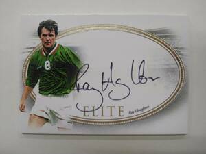 FUTERA 2023 NOSTALGIA EA17 RAY HOUGHTON ELITE AUTOGRAPH 05/09 特価 レイ ホートン 直筆サイン 直書き AUTO WORLD FOOTBALL SOCCER