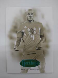 FUTERA UNIQUE NOSTALGIA HG113 VINCENT KOMPANY HERITAGE TURQUOISE PARALLEL 03/32 特価 バンサン コンパニ WORLD FOOTBALL SOCCER