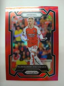 PANINI 2023-24 PRIZM PREMIER LEAGUE BASE No.36 OLEKSANDR ZINCHENKO RED PRIZM 191/199 特価 オレクサンドル ジンチェンコ カラーマッチ