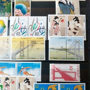切手コレクションアルバム その7 体育大会 古典芸能 近代美術 記念切手の画像7