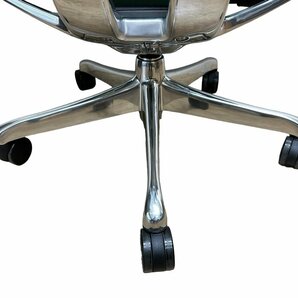 美品 新型 Ergohuman Pro 2 エルゴヒューマン プロ2 ハイタイプ ヘッドレスト付 オフィスチェア EHP2-HAM メッシュ 本体 椅子 店頭引取可の画像10