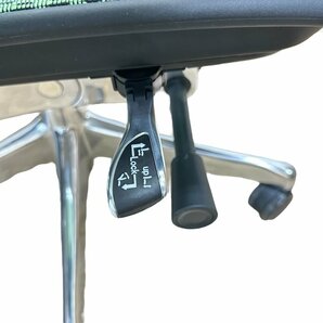 美品 新型 Ergohuman Pro 2 エルゴヒューマン プロ2 ハイタイプ ヘッドレスト付 オフィスチェア EHP2-HAM メッシュ 本体 椅子 店頭引取可の画像9