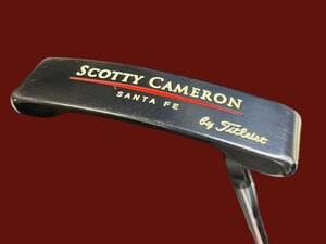 SCOTTY CAMERON by Titleist スコッティ キャメロン SANTA FE サンタフェ Tel3 35インチ パター ゴルフ パターカバー ロゴ入 ゴルフクラブ