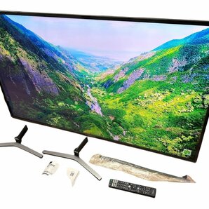 ◎【美品】SONY ソニー BRAVIA ブラビア KJ-55X8000H 4K液晶テレビ 2020年製 55型 4K X-Reality PRO ハイブリッドキャスト 店頭直接引取可の画像1