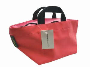 *[ new goods ]Herv Chapelier Herve Chapelier handbag pink tote bag nylon boat type tote bag lunch bag single fastener 