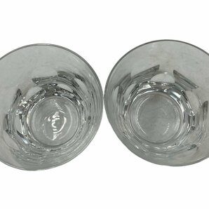 Baccarat バカラ ベルーガ タンブラー ロックグラス クリアグラス 食器 2個 コップ ブランド アルコールグラス ハイボール 箱付きの画像6