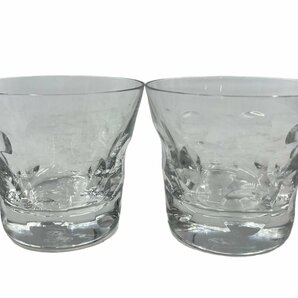 Baccarat バカラ ベルーガ タンブラー ロックグラス クリアグラス 食器 2個 コップ ブランド アルコールグラス ハイボール 箱付きの画像5