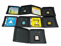 美品 Nintendo ニンテンドー 任天堂 カセット5種セット DSi LL UTL-001 本体 ゲーム機 キャッツ ますます百ます計算 もっとえいご漬け_画像9