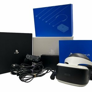 SONY ソニー PS4 PlayStation ピーエスフォー PSVR cuh-7100B VR ブラック ゲーム機 DualShock デュアルショック 本体 プレイステーションの画像1