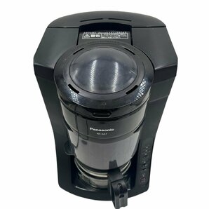 美品 Panasonic パナソニック コーヒーメーカー NC-A57 本体 全自動 ドリップコーヒー 沸騰浄水機能 煮詰まり軽減保温 食卓 ブラックの画像6