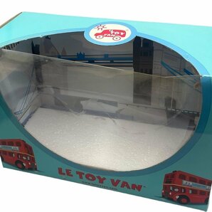 1 スタ ～ LE TOY VAN ル・トイ・ヴァン ロンドンバス 木製 木 おもちゃ 知育玩具 TV0270 車 玩具 赤色 箱付き 子供 自動車 高島屋限定の画像10