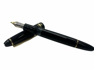 1 スタ ～ 美品 MONTBLANC モンブラン MEISTERSTUCK マイスターシュテック 146 ペン先4810 14K 585 万年筆 文房具 筆記用具 本体 ブラック