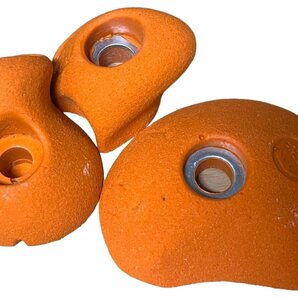 1 スタ ～ 美品 クライミングホールド ボルダリング ボルト セット オレンジ ロッククライミング 練習 トレーニングの画像6