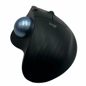 1 スタ ～ ロジクール Logicool ワイヤレストラックボール マウス 無線 Bluetooth M575S ERGO 本体 エルゴノミック形状 ブラック 高性能の画像3