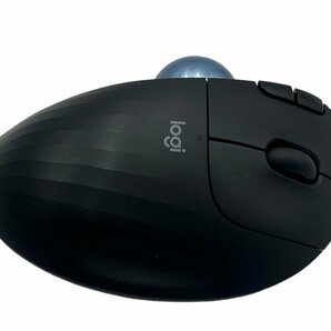 1 スタ ～ ロジクール Logicool ワイヤレストラックボール マウス 無線 Bluetooth M575S ERGO 本体 エルゴノミック形状 ブラック 高性能の画像4