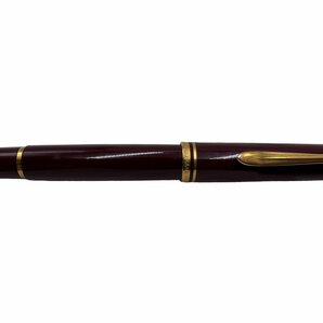 PELIKAN ペリカン 万年筆 ペン先 14C 14K 585 キャップスクリュータイプ 吸入式 文具 文房具 全長12.5cm 高級ペン 記念 誕生日 プレゼントの画像2