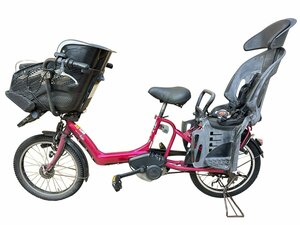 YAMAHA PAS Kiss electric assist attaching bicycle body Yamaha child to place on rear front pink series three number of seats cycling usually using shop front pickup possible 
