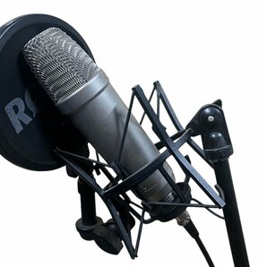 RODE ロード Microphones ロードマイクロフォンズ コンデンサーマイク スタンド NT1-A ブラック 音楽 ライブ 演奏 シンガー XLRケーブルの画像1