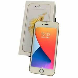 Apple アップル iPhone 6s SIMフリー A1688 128GB ゴールド スマートフォン 携帯電話 本体 スマホ アイフォン ホームボタン 箱付き 高品質の画像1