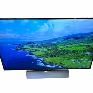 極美品 SHARP シャープ AQUOS アクオス LC-50U40 4K対応液晶テレビ 2017年製 50V型ワイド 109.6×61.6/125.7 ディスプレイ 付属品 リモコンの画像2