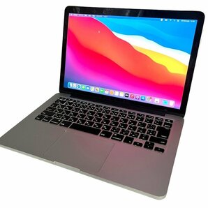 Apple アップル MacBook Pro (Retina 13インチ Late 2013) i5 2.4Ghz 8GB 256GB ノートパソコン シルバー A1502 PC マックブックプロ 本体の画像1