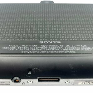 SONY ソニー VITA PCH-1100 クリスタルブラック PlayStation Vita プレイステーション ヴィータ 3G/Wi-Fiモデル 本体 ゲーム機 PS Vitaの画像6