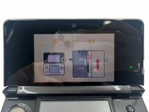 Nintendo ニンテンドー 任天堂 3DS ゲーム機 テレビゲーム おもちゃ ホビー CTR-001 クリアブラック 本体 玩具_画像2