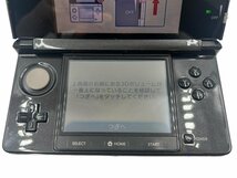 Nintendo ニンテンドー 任天堂 3DS ゲーム機 テレビゲーム おもちゃ ホビー CTR-001 クリアブラック 本体 玩具_画像3