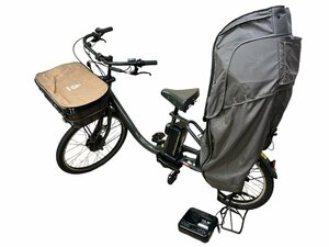 BRIDGESTONE ブリヂストン bikke MOB e ビッケモブ 電動自転車 ブラック 2018モデル 本体 バッテリー 後ろ子供乗せ カバー付き 店頭引取可