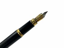 極美品 WATERMAN ウォーターマン 100周年記念 1883-1983 ル・マン100 18K 750 万年筆 両様式 本体 ブラック 筆記用具 筆記具 文房具_画像2