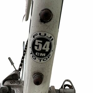 ◎【中古】FUJI フジ ROUBAIX FC-770 ロードバイク ルーベ 自転車 サイクリング ホワイト simply better タイヤshimano 店頭直接取引可能の画像10