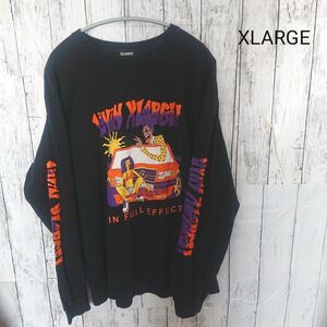 XLARGE エクストララージ 長袖カットソー Lサイズ ロンT