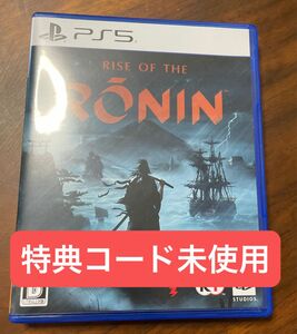 特典コード未使用　PS5 Rise of the Ronin ライブオブザローニン