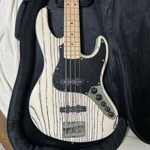 【超美品】ESP AMAZE AS/M DRIFTWOOD White w/Black Filler メーカー保証付き