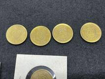 ★日本古銭 硬貨 穴ナシ5円黄銅貨 おまとめ58枚★#WX14_画像3