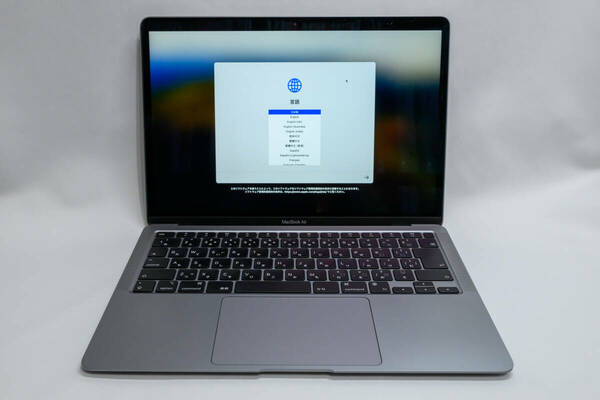 Apple MacBook Air 2020 13インチ M1 8コアCPU 8コアGPU 16GBメモリ 512GB SSD スペースグレイ 送料無料