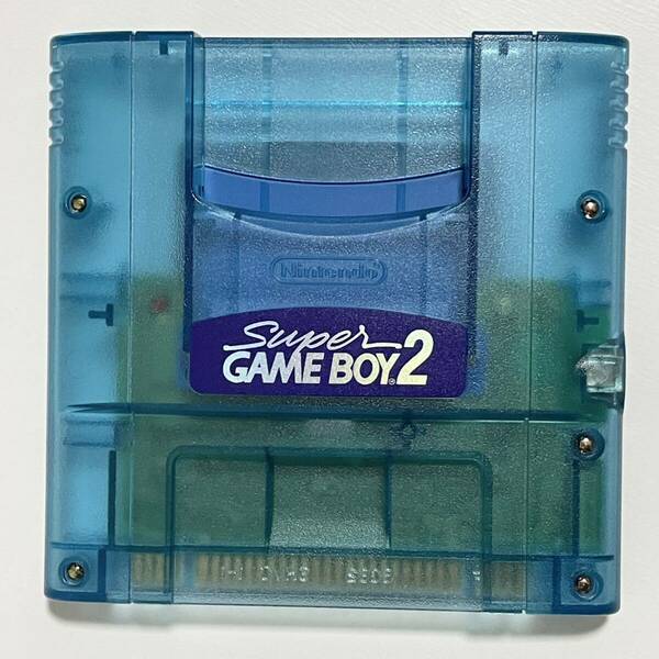 美品 動作確認済み スーパーゲームボーイ2 Super GAME BOY 2 SHVC-042 スーパーファミコン用 (SFC/GB)