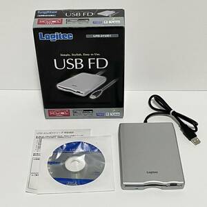 2HD/2DD рабочее состояние подтверждено Logitec 3.5 дюймовый USB FD LFD-31UE1 (FDD/USB установленный снаружи флоппи-дисковод /MITSUMI/ Logitec )