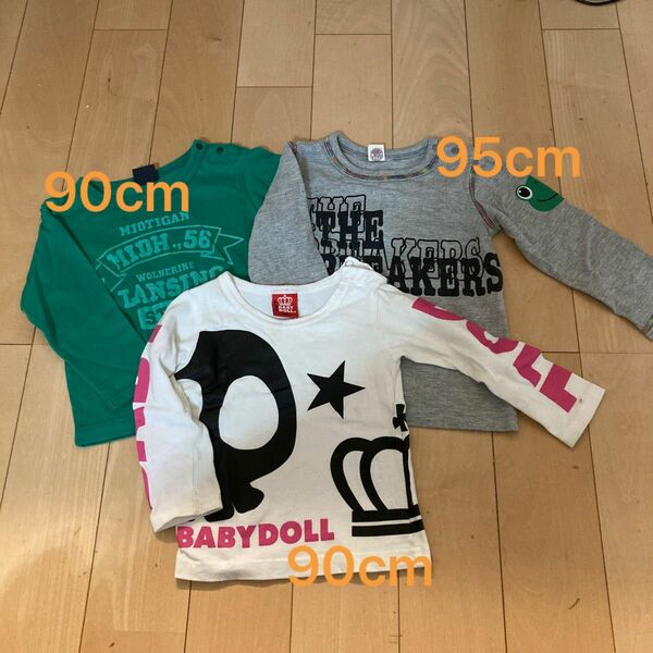 長袖Tシャツ　80〜95cm