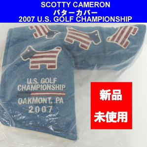 全米オープン2007 スコッティキャメロンSCOTTY CAMERON 2007 U.S. GOLF CHAMPIONSHIP パターカバー／ピンチヒッター 2024スプリングフェアの画像1