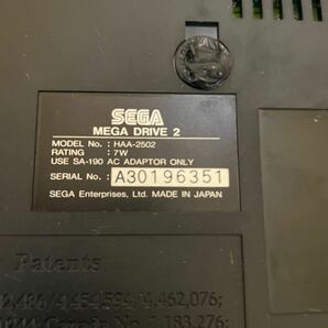 SEGA MEGA HAA-2502 16BIT いろいろ付き ジャンクの画像5