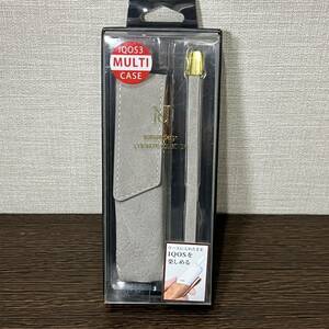 S２9★アイコスケース★ナチュラルデザイン電子タバコIQOS用ケース Fleur IQOS3MULTI グレー　タバコケース　ハンドメイド等