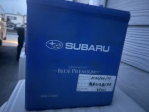 バッテリー　60B19L スバル　ブルーバッテリー　2022年から2年使用　良好品