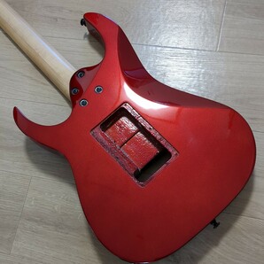 ジャンク JUNK Ibanez RRG350MDX アイバニーズ ネック ボディ メイプル シャークトゥース 現状品の画像7