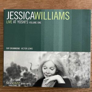 【ピアノトリオ秀逸盤CD】 JESSICA WILLIAMS 「LIVE AT YOSHI'S VOLUME ONE」 アメリカ盤　MAX JAZZ MXJ210 2004年録音 ライブ盤　人気盤