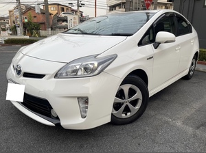 2012　ToyotaPrius　ZVW30 ホワイトVehicle inspection令和1995July Sグレード Smart key◎